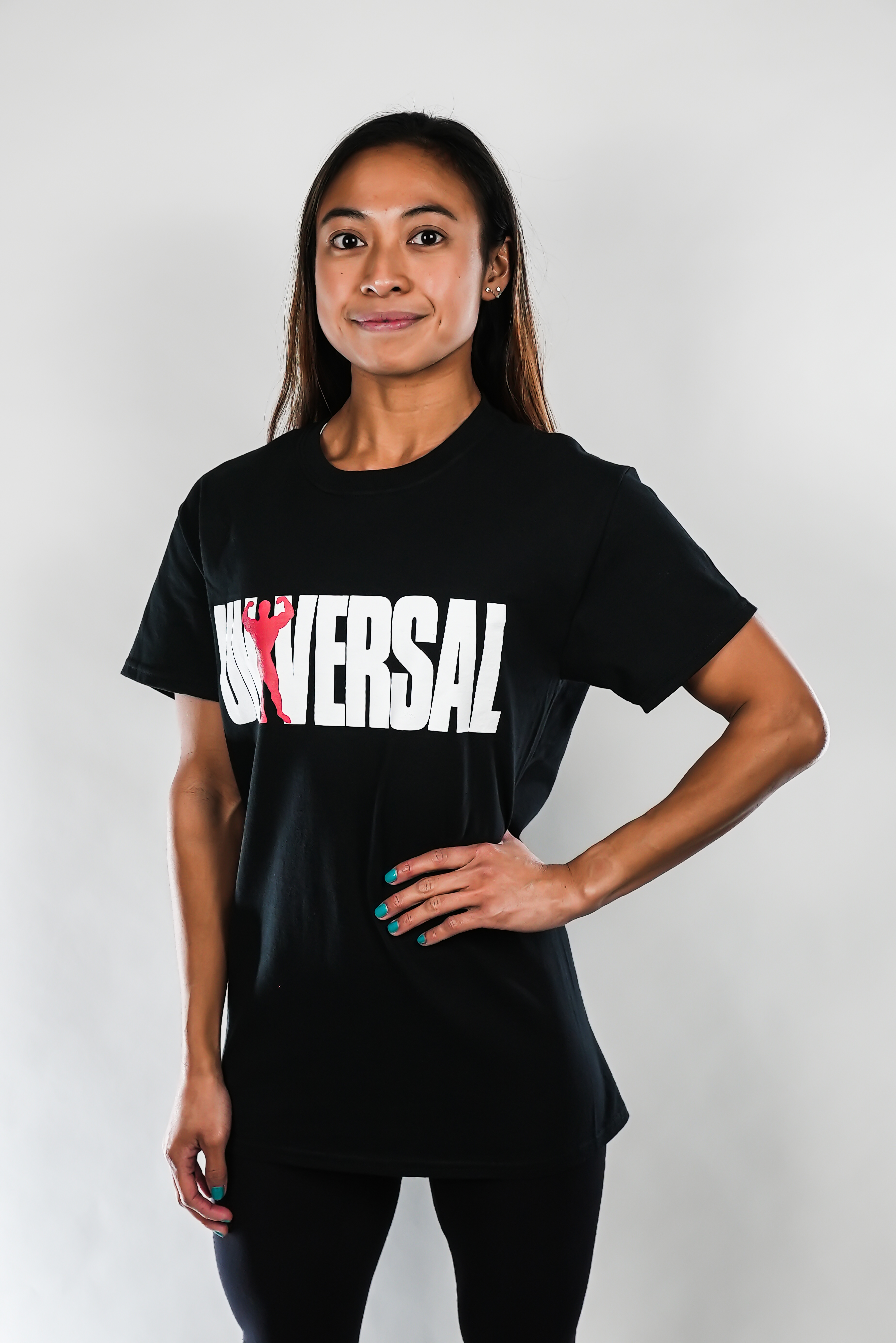 T-Shirt Universal '77 Black