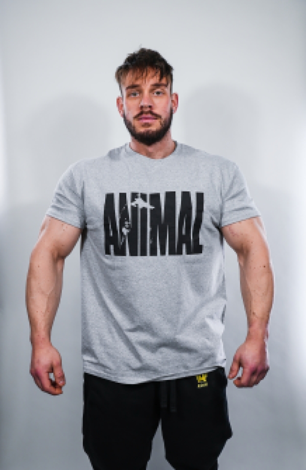 Animal Pak Iconic Grey T-shirt