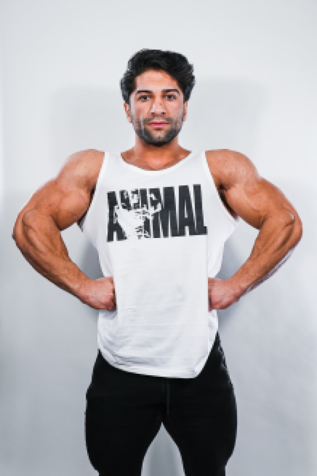 Animal Whey Iconic Tank Top White