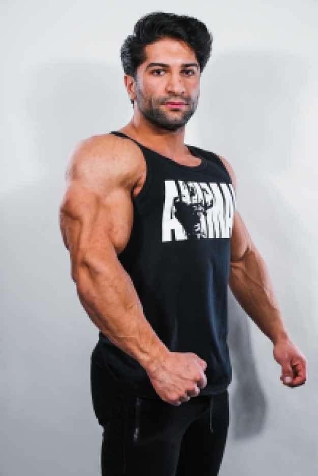 Animal Whey Iconic tank Top Black