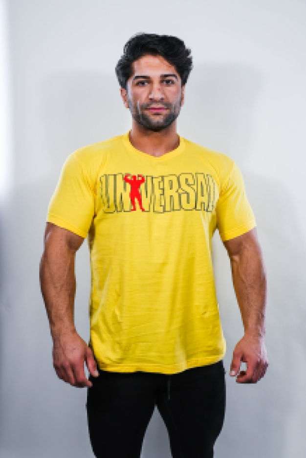 Universal Logo Tee - Yellow