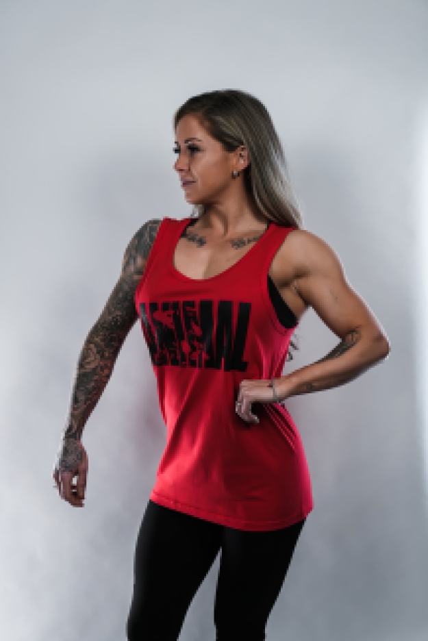 Animal Iconic Red Tank Top