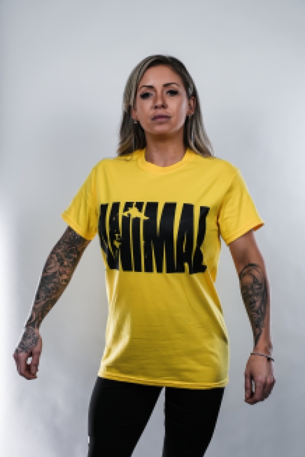Animal Iconic T-Shirt Yellow