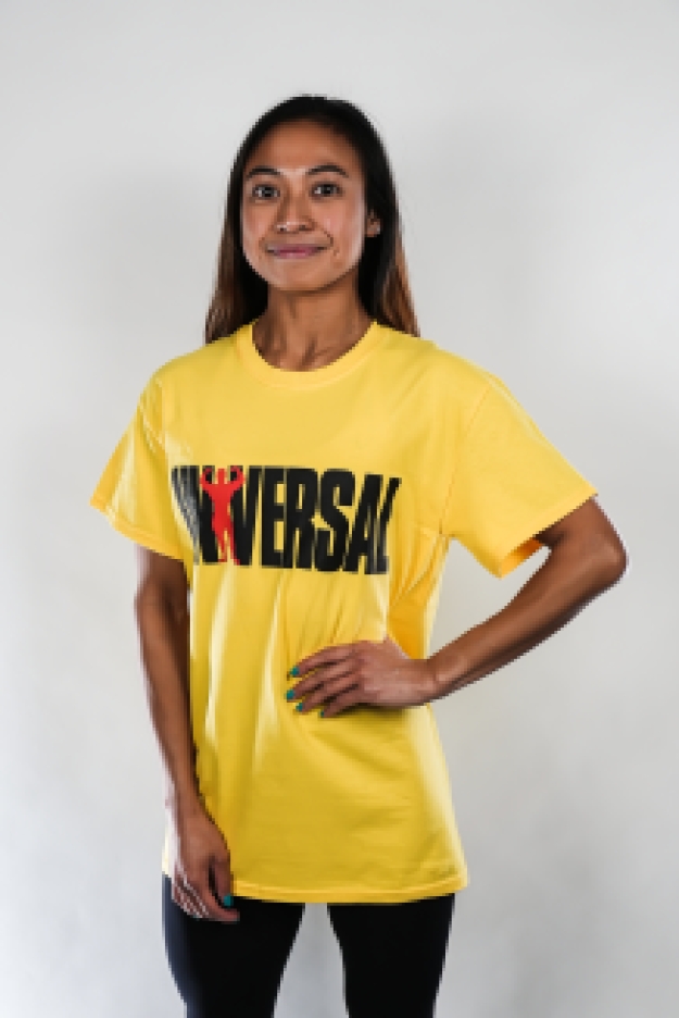 T-shirt Universal '77 - Yellow