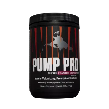 Animal Pump Pro is de Pre Workout voor jouw sportactiviteit. Verkrijgbaar in de smaak Strawberry Lemonade.