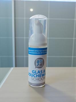 Testfles Douche en Glaswandenschoon