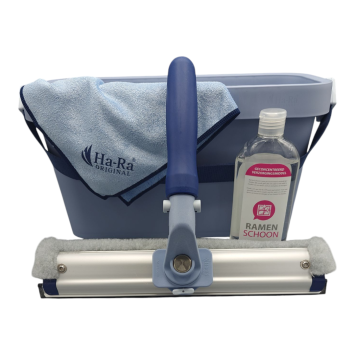 Nieuw! Raamwisserset  32cm met 6 liter emmer