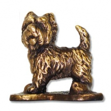 brons hondje