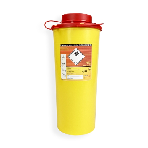 Safebox Naaldencontainer VITAL 3,5 ltr.  Geel