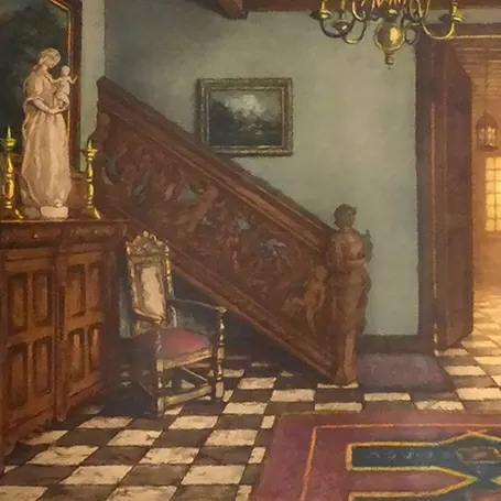 Vlaamse interieurs, Belgische kunstschilders