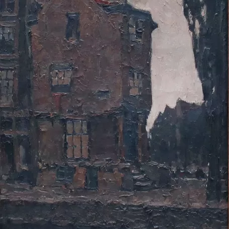 Schilderijen en tekeningen met stadsgezichten