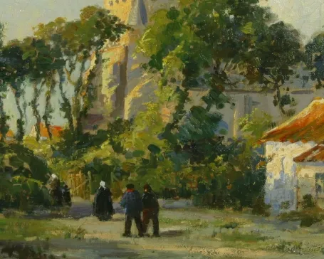 Schilderijen van de Belgische schilder Willem Battaille Schilderijen van de Belgische schilder Willem Battaille