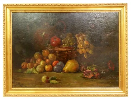 De Belgische kunstenaar Alfred Menu, kunstschilder De Belgische kunstenaar Alfred Menu, kunstschilder