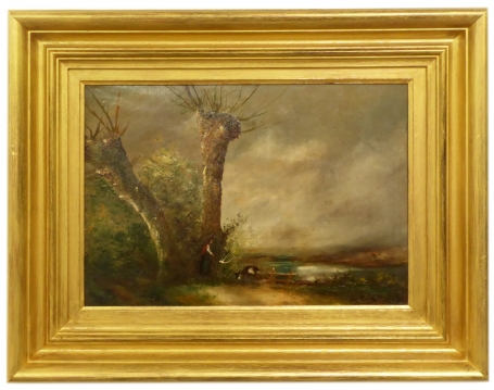 Belgische kunstschilder Jules de Coster