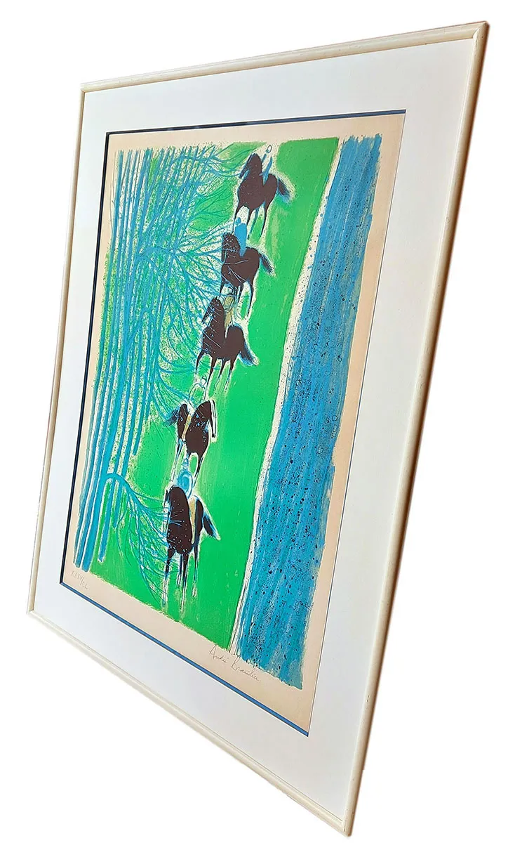 Buy lithograph from 1980 by the French artist André Brasilier