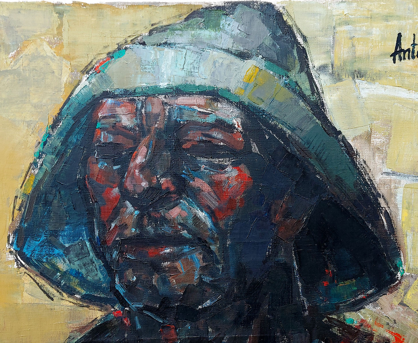 De Belgische kunstenaar Anto Diez