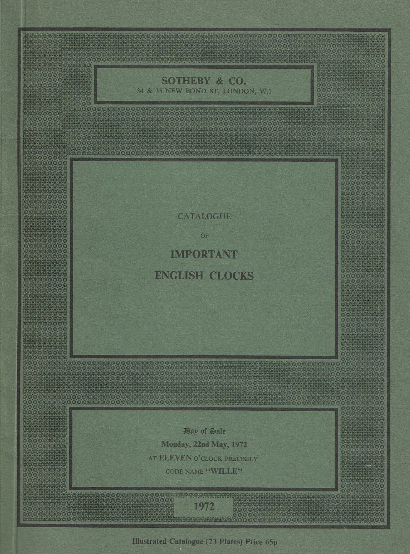 857. Important English clocks - Belgische kunstgalerij Belgische