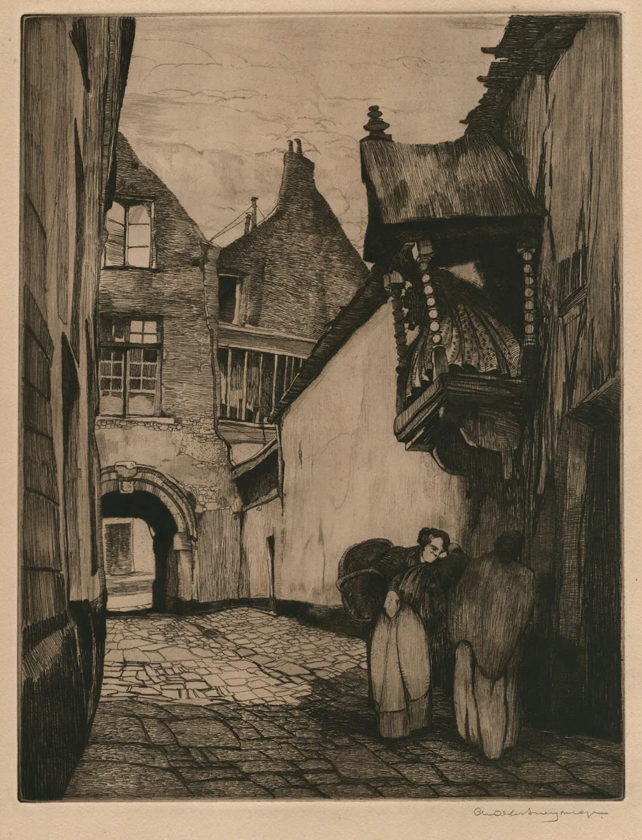 Ets van de Brusselse kunstenaar Charles Swyncop kopen