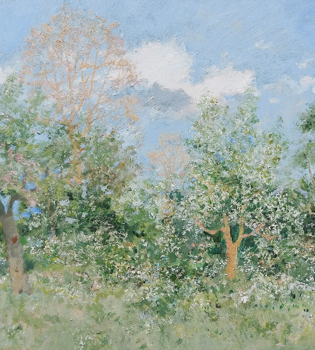 Acheter une peinture à l'huile de l'artiste belge René Dujardin