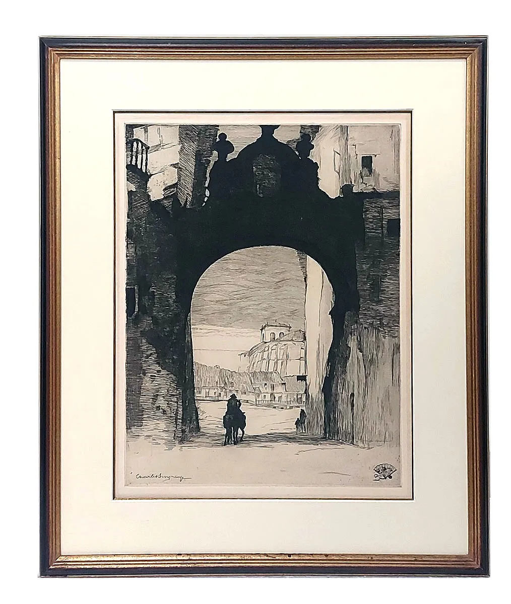 Ets van de Brusselse kunstenaar Charles Swyncop kopen