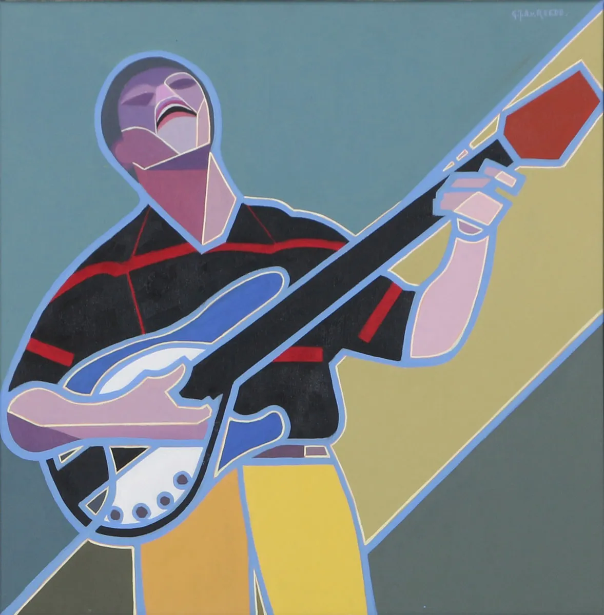 Gerrit Reede Schilderij van de Nederlandse kunstschilder Ger Van Reede