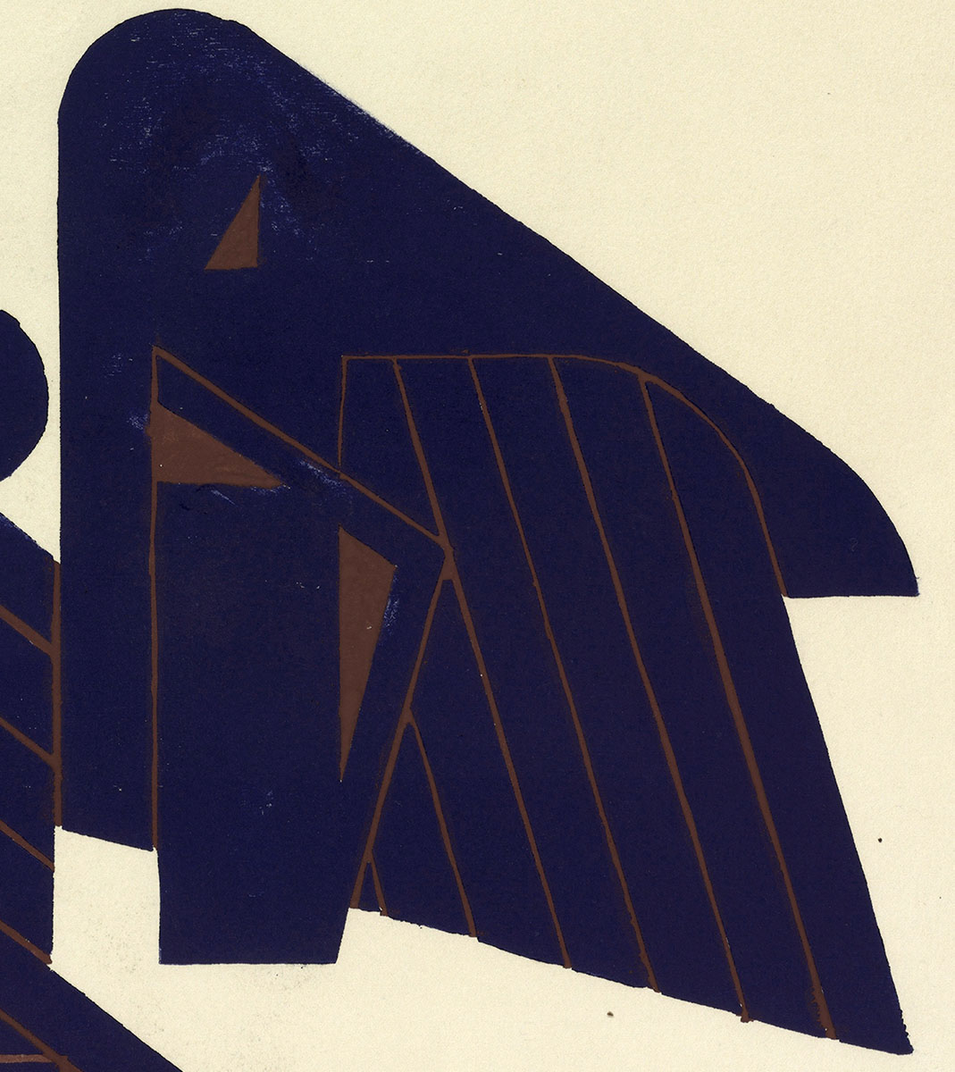 Abstract figuratieve compositie 1985
