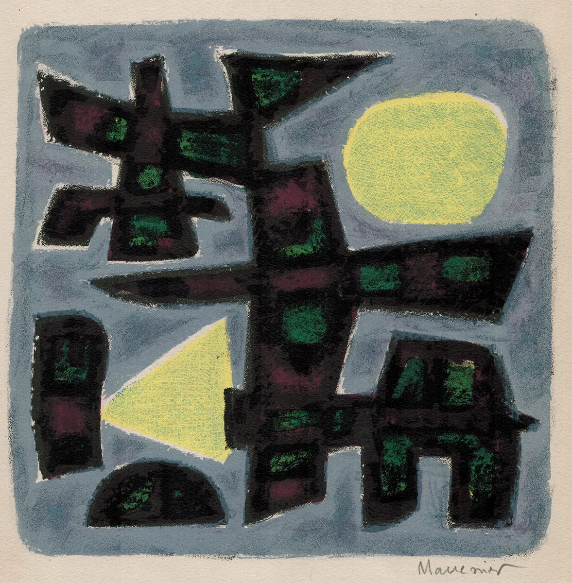 Buy Hiver hollandais by the French artist Alfred Manessier