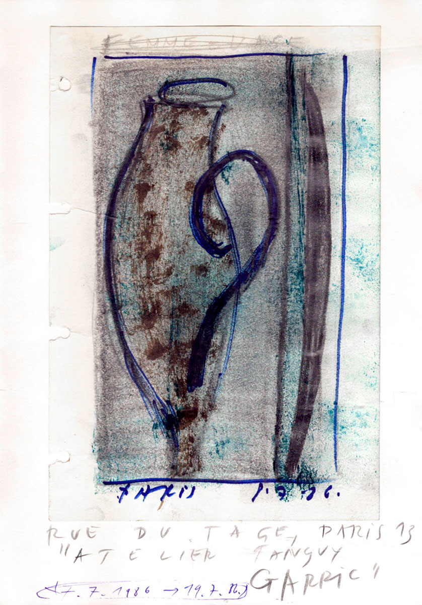 Kunstwerk uit 1986 van de Belgische kunstenaar Werner Mannaers