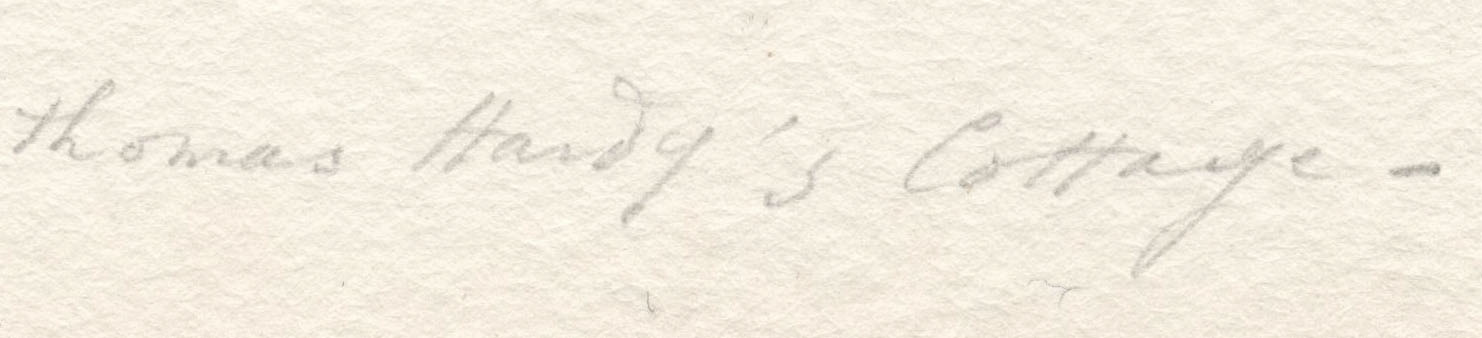 Thomas Hardy s Cottage 20/50