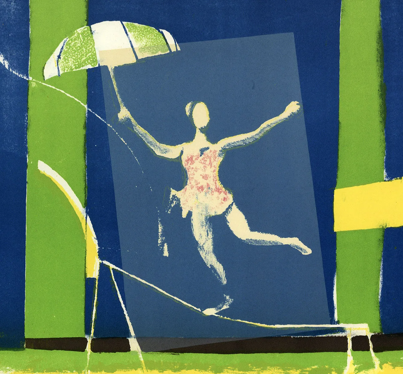 Buy lithograph by the French artist, graphic artist Paul Guiramand