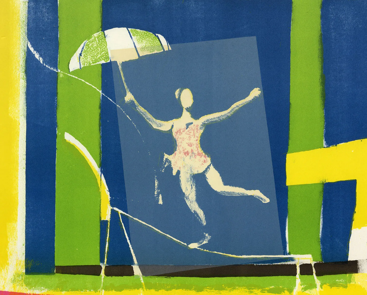 Buy lithograph by the French artist, graphic artist Paul Guiramand