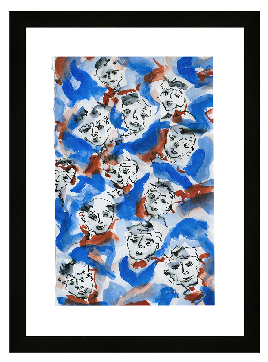 Schilderijtje uit 2014 van Antoine Juliens