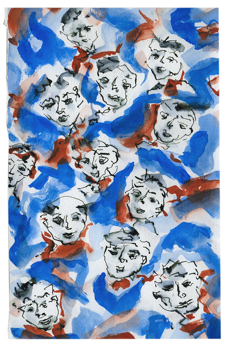 Antoine Juliens met een kleurrijk tafereel