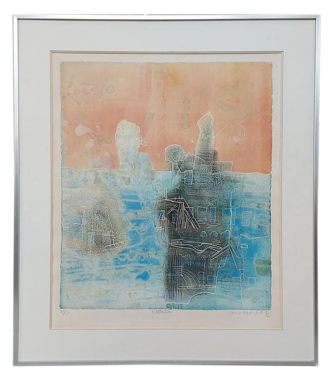 Buy an etching by the FrenchJapanese artist Shoichi Hasegawa