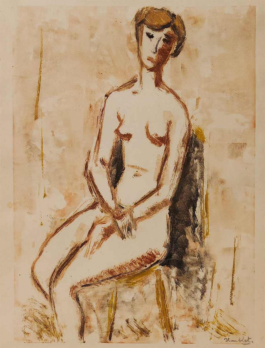 Aquarel (monotype) kopen van Theo Humblet