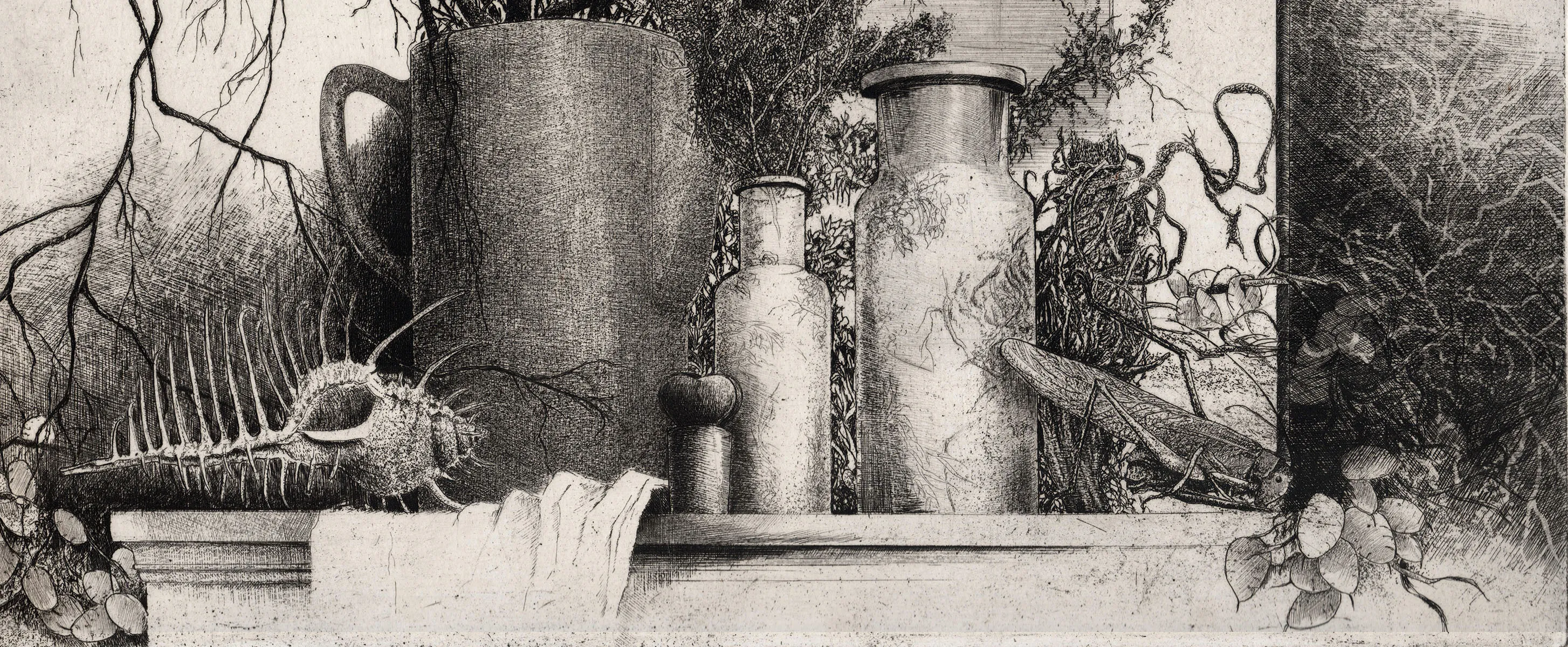 Gesigneerde ets van de Belgische kunstenaar Jef Van Grieken kopen