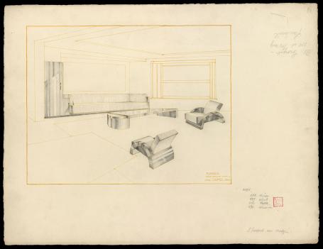 Meubelontwerp van Maurice Carlier