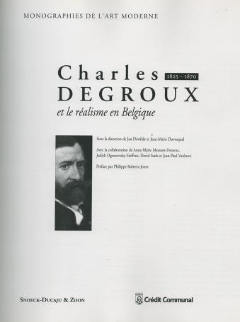 Charles Degroux Belgische kunstenaar