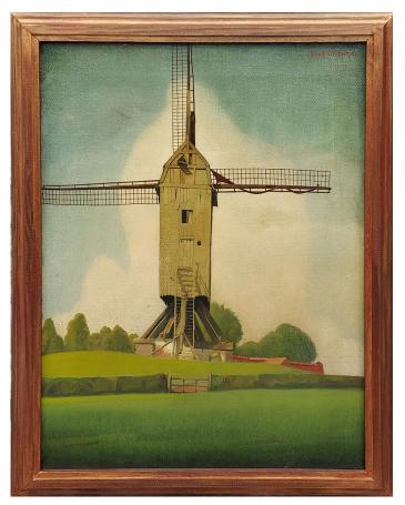 Olieverfschilderij van de  Belgische schilder Staf Stientjes kopen