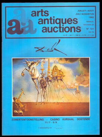 arts antiques auctions  mensuel maandblad 121
