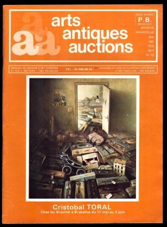 arts antiques auctions  mensuel maandblad 75
