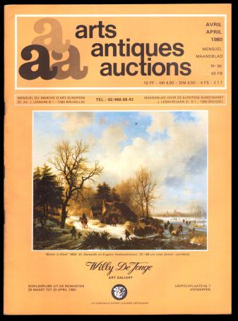 arts antiques auctions  mensuel maandblad 96