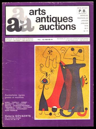 arts antiques auctions  mensuel maandblad 71