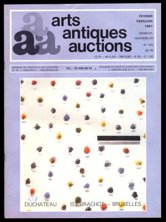 arts antiques auctions mensuel maandblad 105