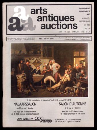 arts antiques auctions mensuel maandblad 102
