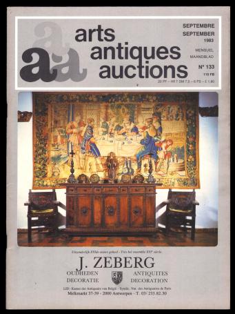 arts antiques auctions  mensuel maandblad 133