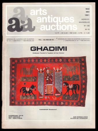 arts antiques auctions  mensuel maandblad 108