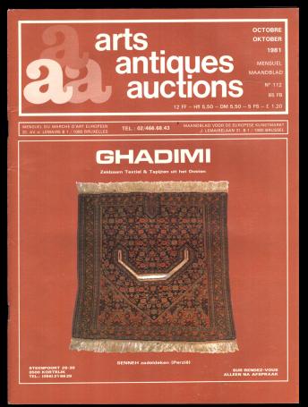 arts antiques auctions mensuel maandblad 112