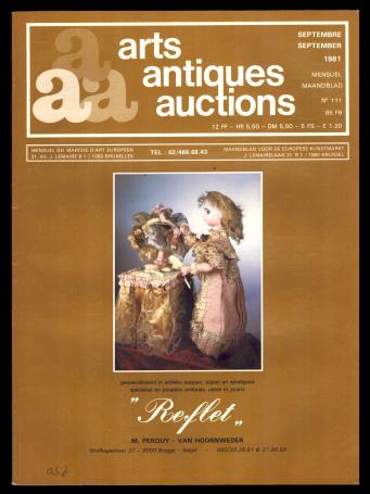 arts antiques auctions mensuel maandblad 111