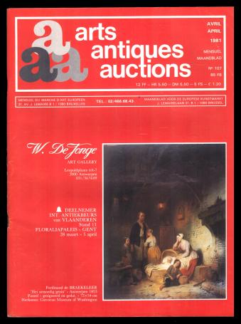 arts antiques auctions mensuel maandblad 107